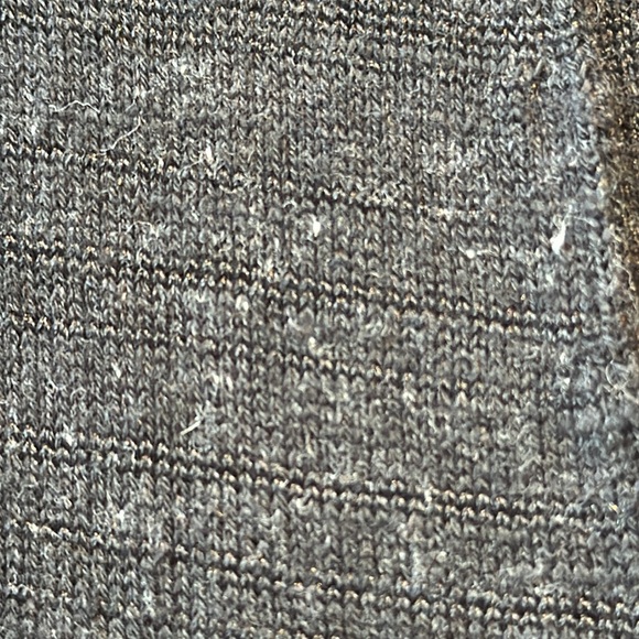 J Jill long black v-neck cardigan. XS. Cotton/linen blend button up w/pockets. - Picture 7 of 11